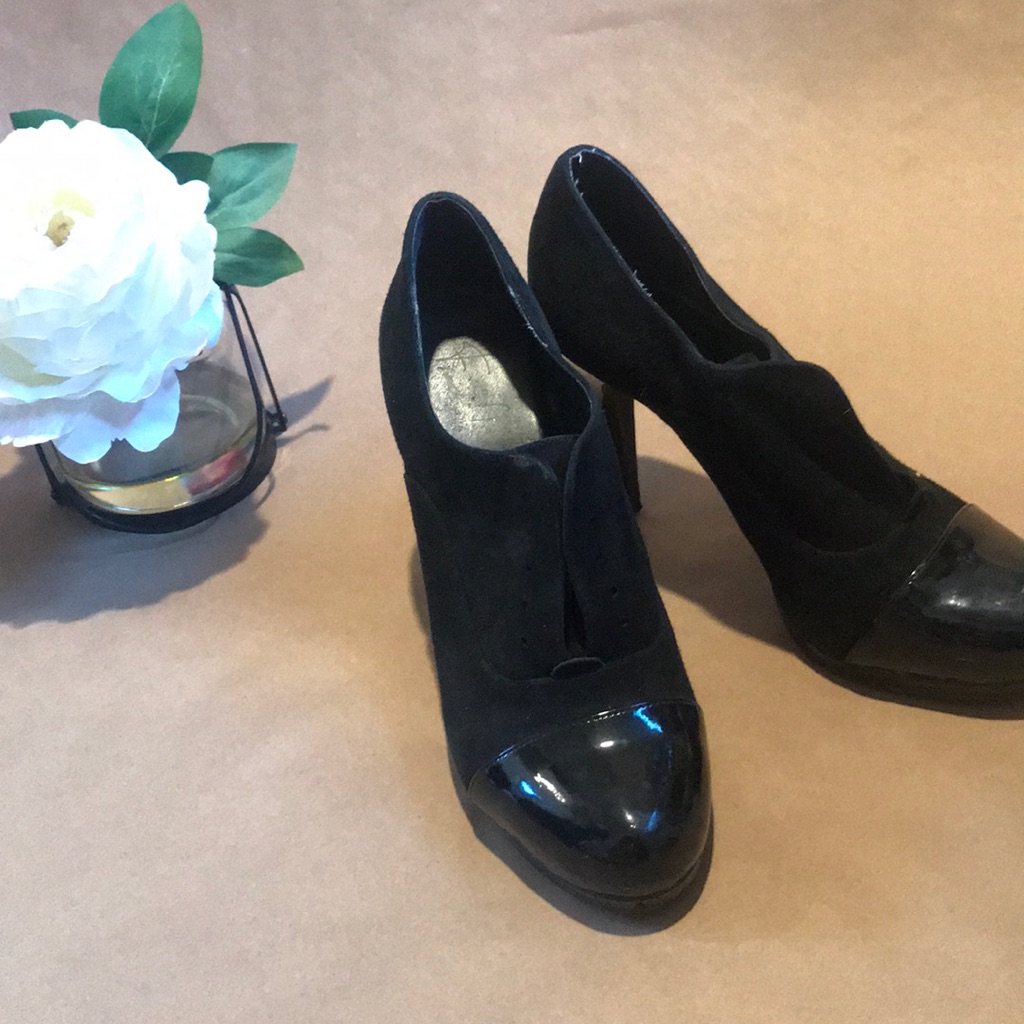 Franco Sarto Black Booties